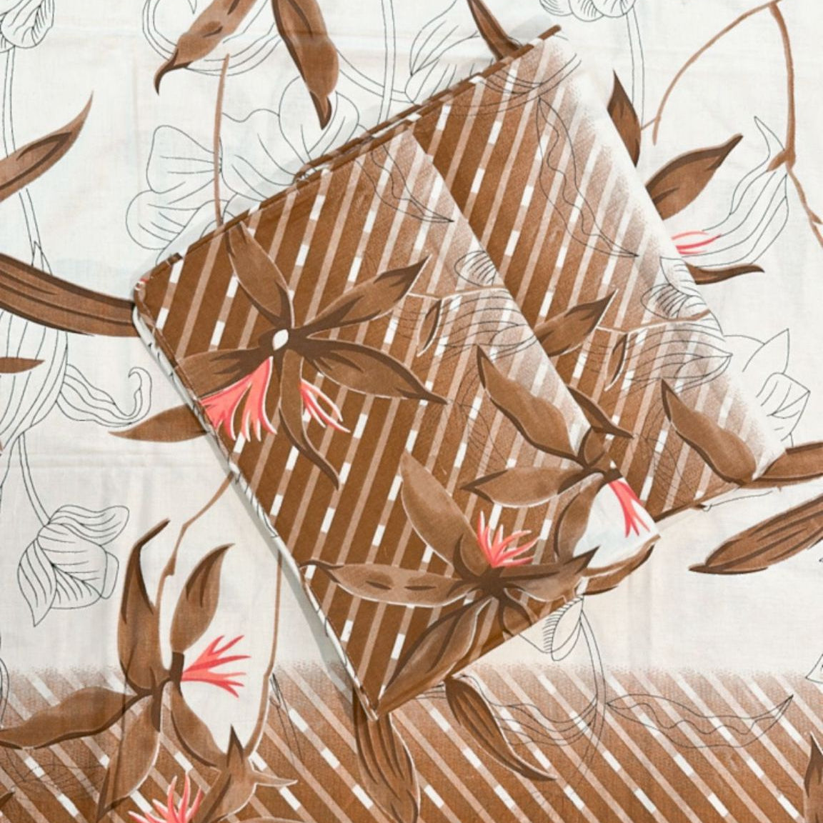 Tropical Stripe Queen Bedsheet