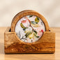 Pink Blossom Coaster Set