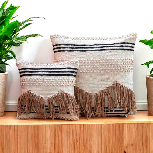 Boho Woven Cushion Covers image 0