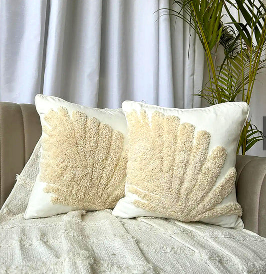 Tufted Shell Cushion Covers image 0