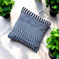 Black & White Boho Cushion Cover image 0