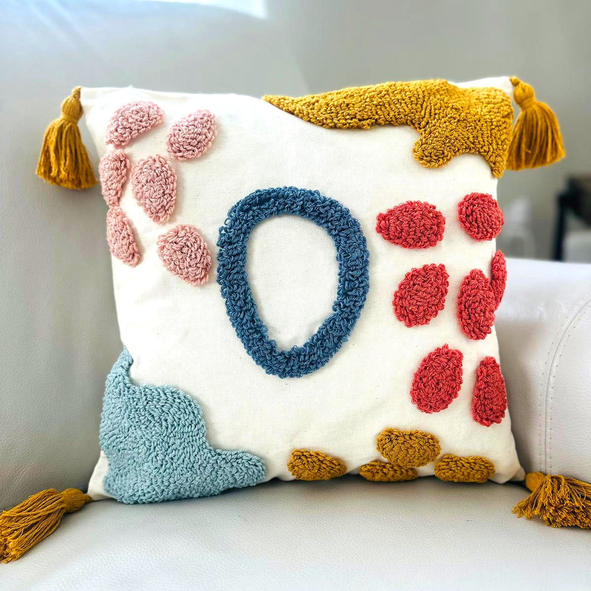Playful abstract Cushion Cover image 0