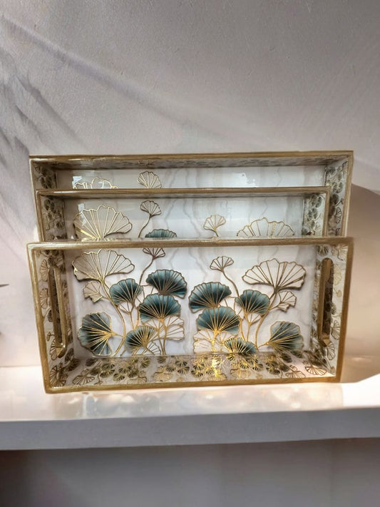 Aurora Leaf Nesting Trays - Large Tray
