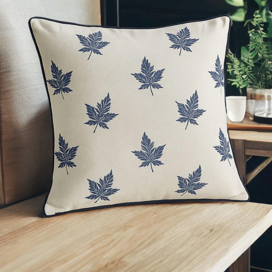 Midnight Maple Cushion Cover