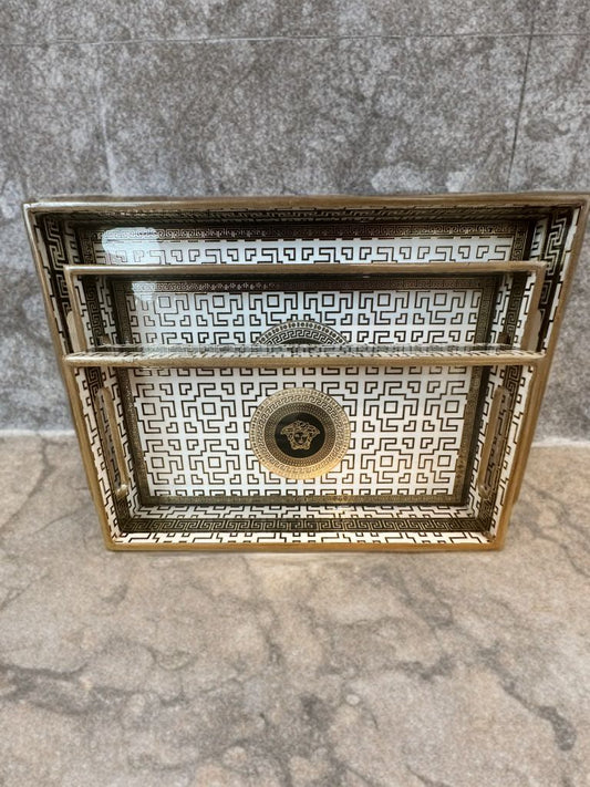 Golden Verve Harmony Nesting Trays - Large Tray Only