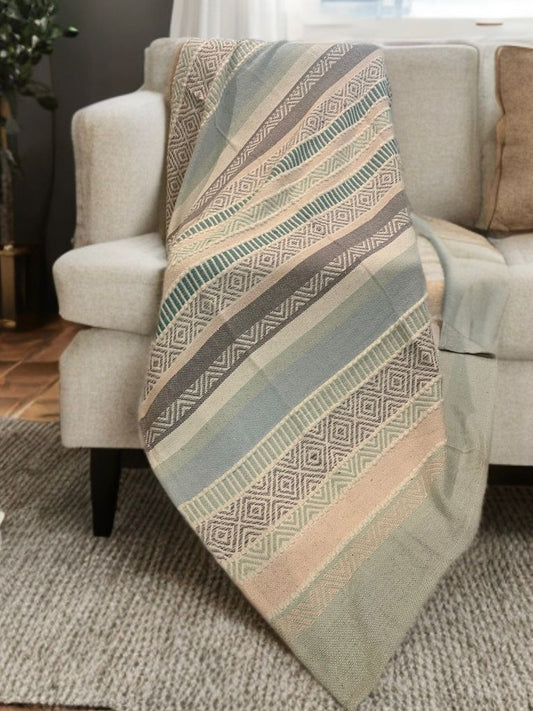 Autumn Ridge Plaid Sofa Throw