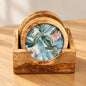 Tropical Leaf Coaster Set