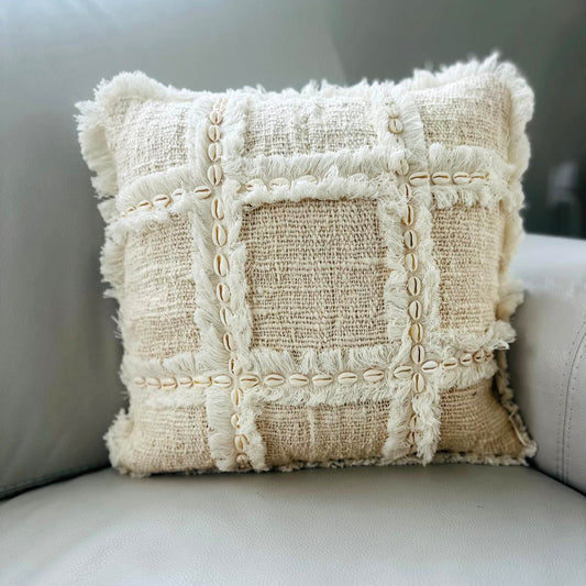 Woven Coastal Cushion Cover image 0