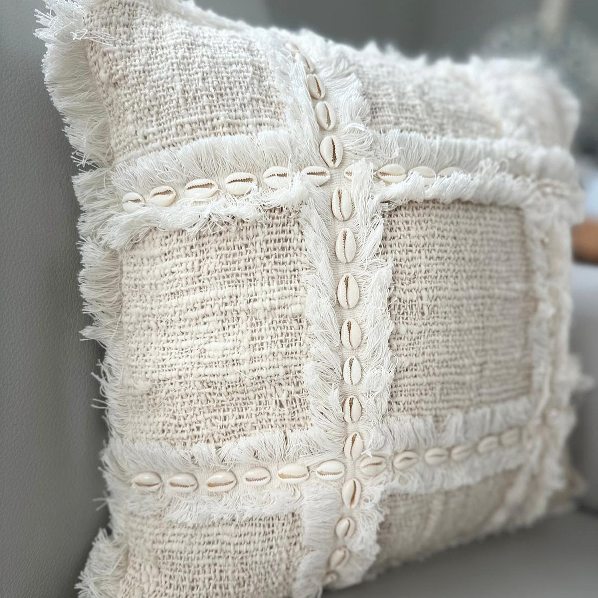 Woven Coastal Cushion Cover image 1