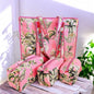 Tropical Bloom Tote Bags Set - Complete Set